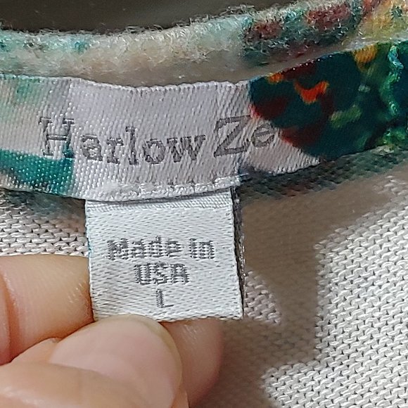 Harlow Zee womans top size L - Picture 10 of 14
